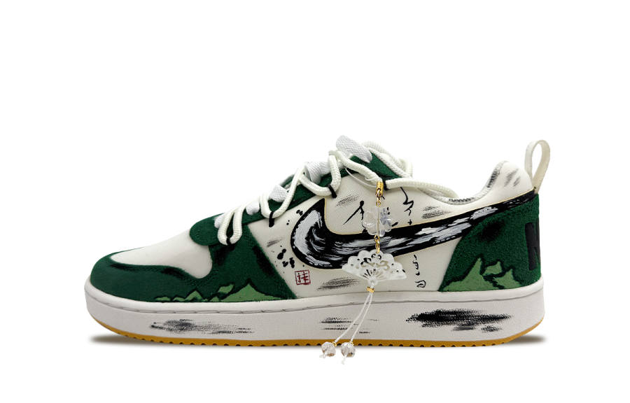 Nike Nike Court Borough Thousand Miles Scenery Slip Resistant Abrasion Resistant Low top Skateboard Shoes Men's