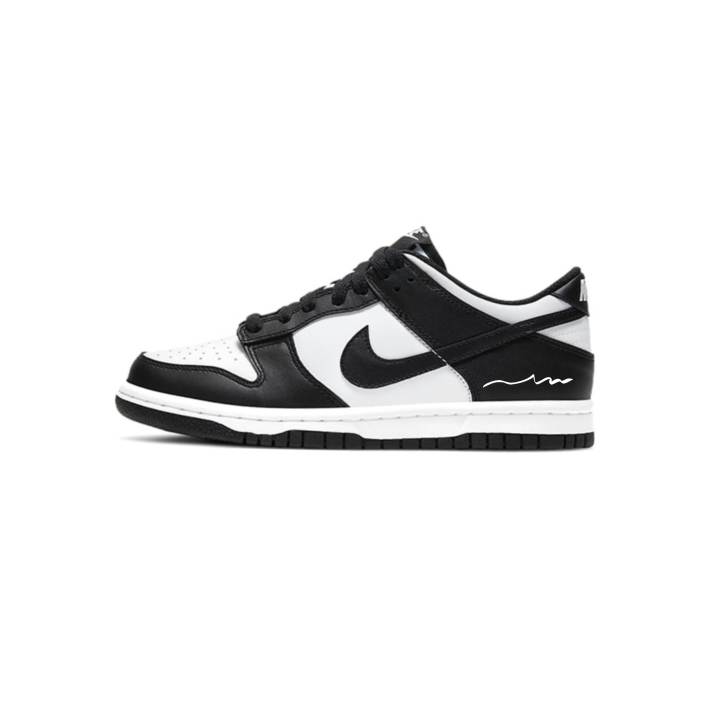 Nike Nike Dunk Slip Resistant Slip Resistant Low top Skateboard Shoes Unisex Black White