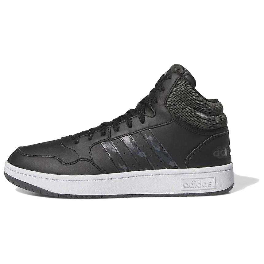 Adidas Adidas Hoops 3.0 Slip Resistant Abrasion Resistant Mid top Skateboard Shoes Men's Black