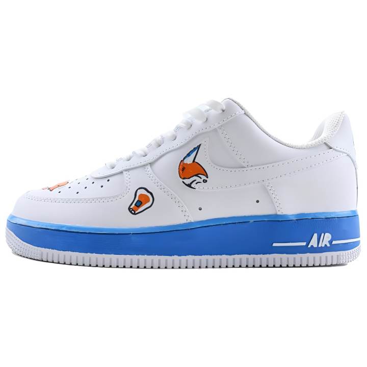 Nike Nike Air Force 1 Coverage Slip Resistant Coverage Slip Resistant Low top Skateboard Shoes Unisex White