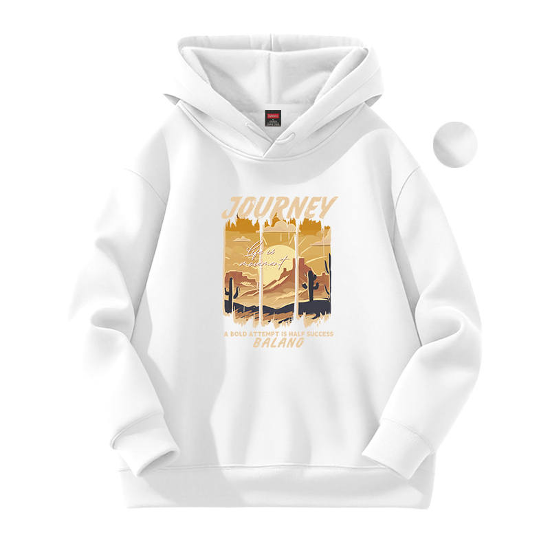 BALENO Sweatshirts Unisex Hooded Thickened Heavyweight