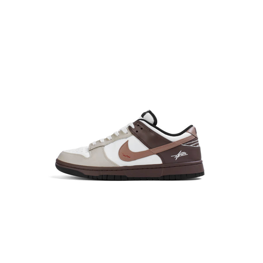 Nike Nike Dunk Abrasion Resistant Low top Skateboard Shoes Unisex Brown