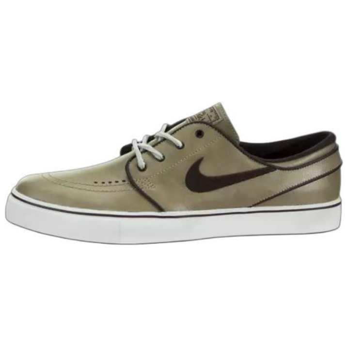 Nike Nike ZOOM STEFAN JANOSKI Slip Resistant Abrasion Resistant Low top Skateboard Shoes Men's Brown