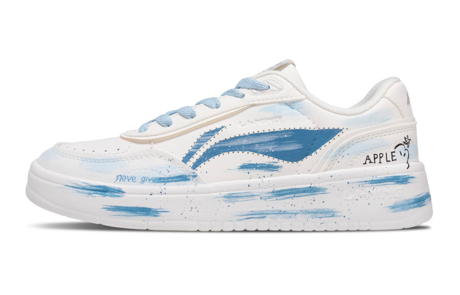 Li-Ning Li Ning Sourdough Waterproof Quick Dry Low top Skateboard Shoes Women's White