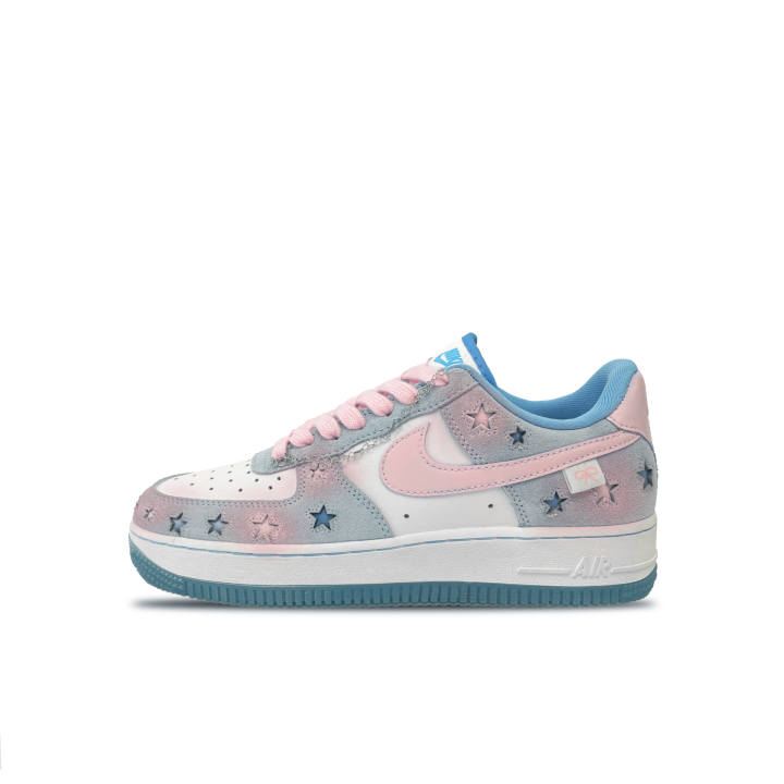Nike Nike Air Force 1 Low top Skateboard Shoes Women's Ice Blue