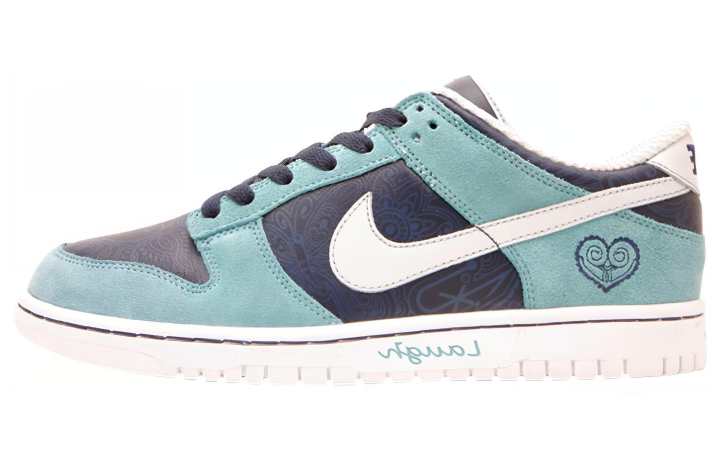 Nike Nike Dunk Low Premium Db Non Slip And Waterproof Low top Skateboard Shoes Unisex Cyan