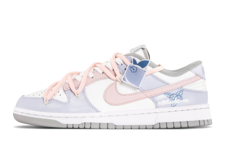 Nike Nike Dunk NikeDKL Cushioning Height Increasing Cushioning Height Increasing Low top Skateboard Shoes Women's Purple