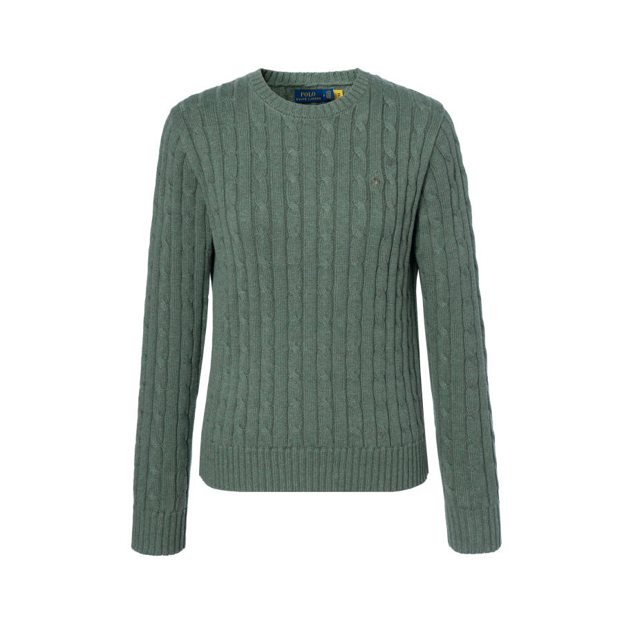 Polo Ralph Lauren FW23 Knitwear Standard Women's Gray Green