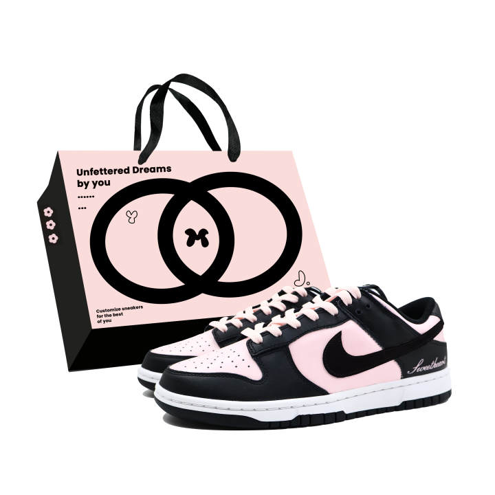 Nike Nike Dunk Sweetheart Cushioning, Wear Resistant Low top Skateboard Shoes Unisex