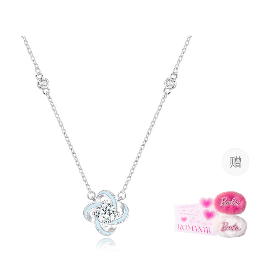 Barbie Clear Quartz Necklaces Women's