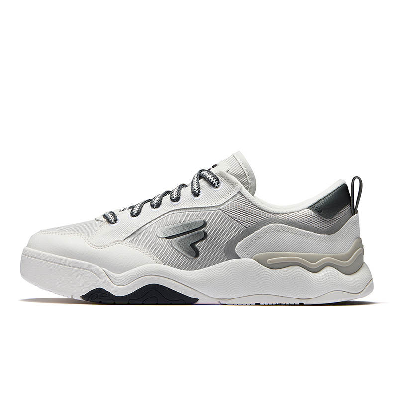 FILA FUSION KICK II DX CVS Low top Skateboard Shoes Men's White Gray