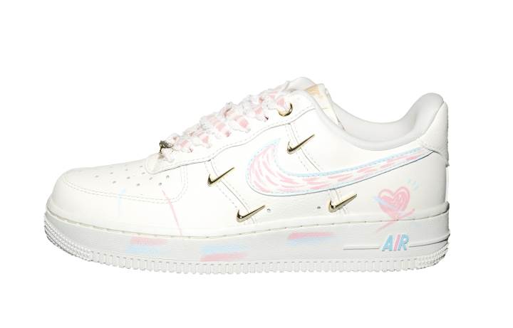 Nike Nike Air Force 1 Abrasion Resistant Low top Skateboard Shoes Women's White