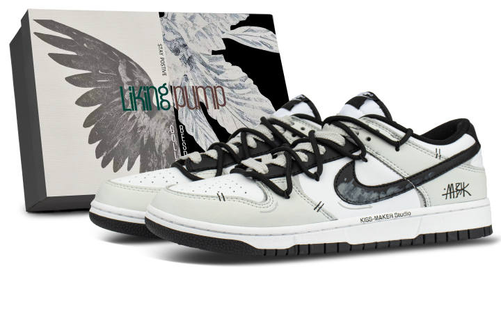 Nike Nike Dunk Cushioning Low top Skateboard Shoes Unisex Light Green
