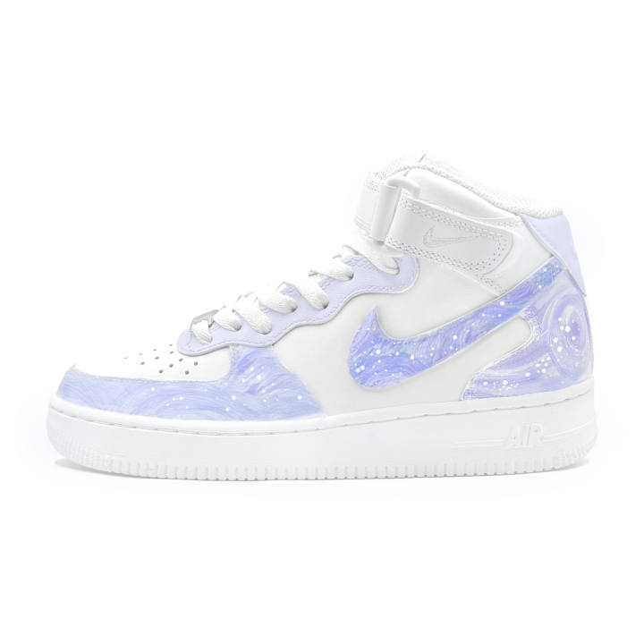 Nike Nike Air Force 1 Misty Purple X First Culture Abrasion Resistant Balance Abrasion Resistant Balance Mid top