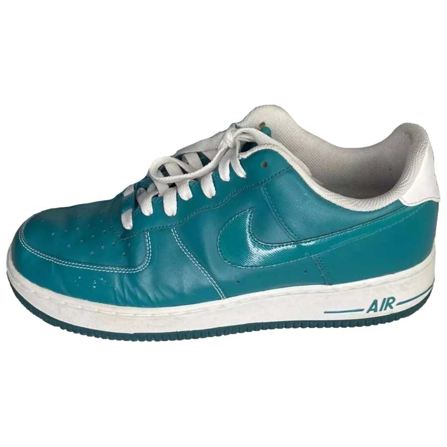 Nike Nike Air Force 1 Lush Teal Slip Resistant Abrasion Resistant Low top Skateboard Shoes Men's Green