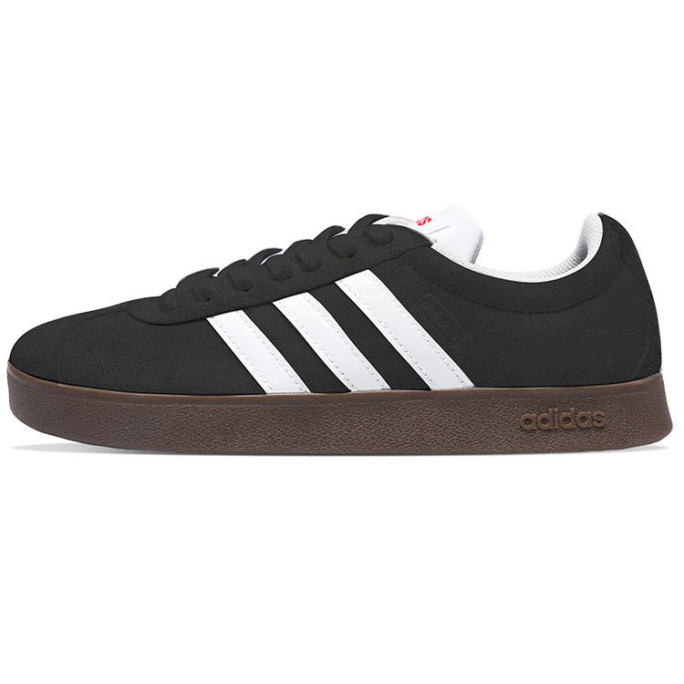 Adidas Neo Slip Resistant Cushioning Abrasion Resistant Low top Skateboard Shoes Unisex Black