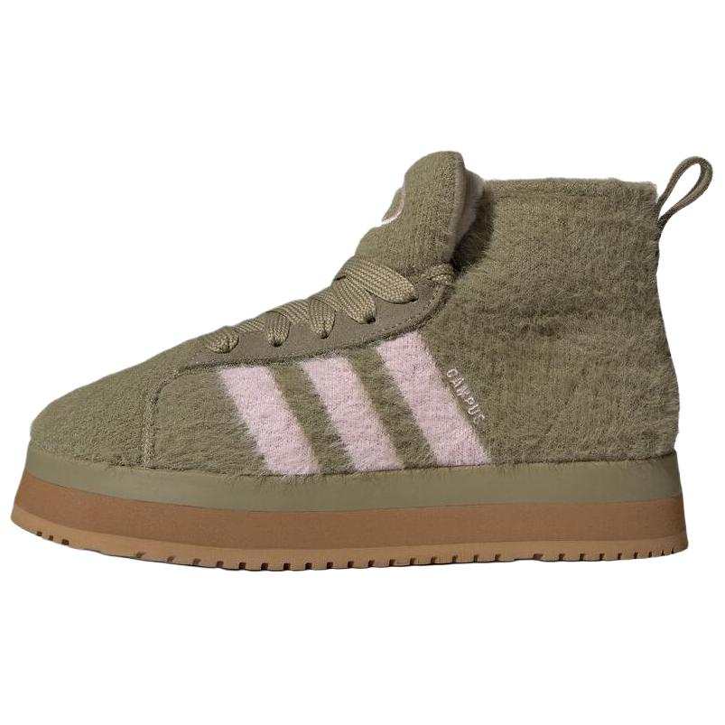 Adidas Originals CAMPUS 00s Textile, Split Cow Leather Thermal Mid top Skateboard Shoes Women's