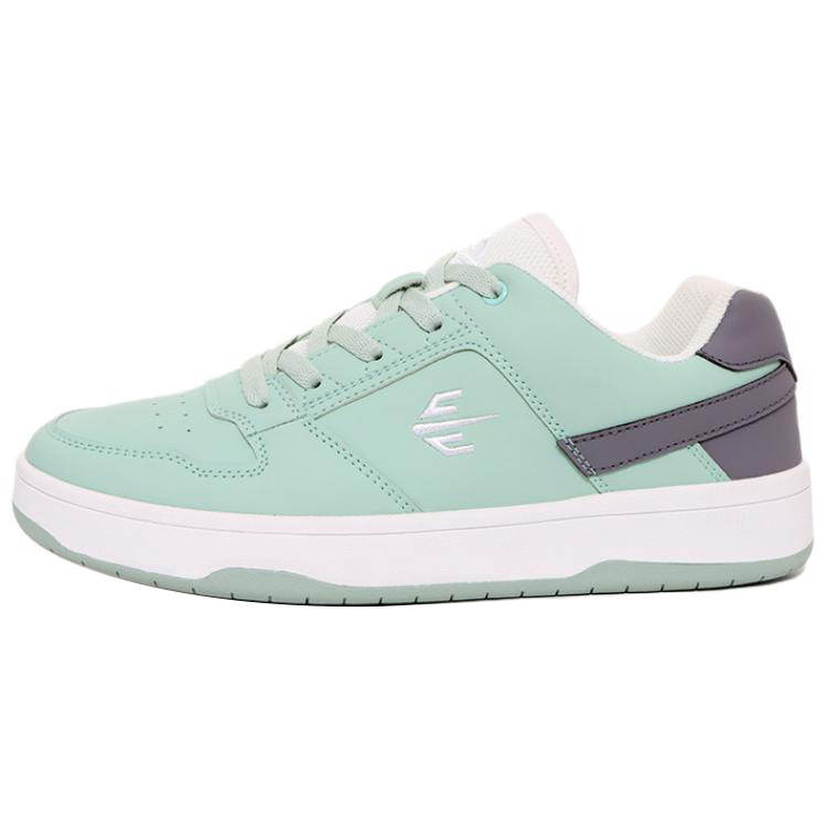 JIANKECHAO Slip Resistant Abrasion Resistant Low top Skateboard Shoes Unisex Mint Green