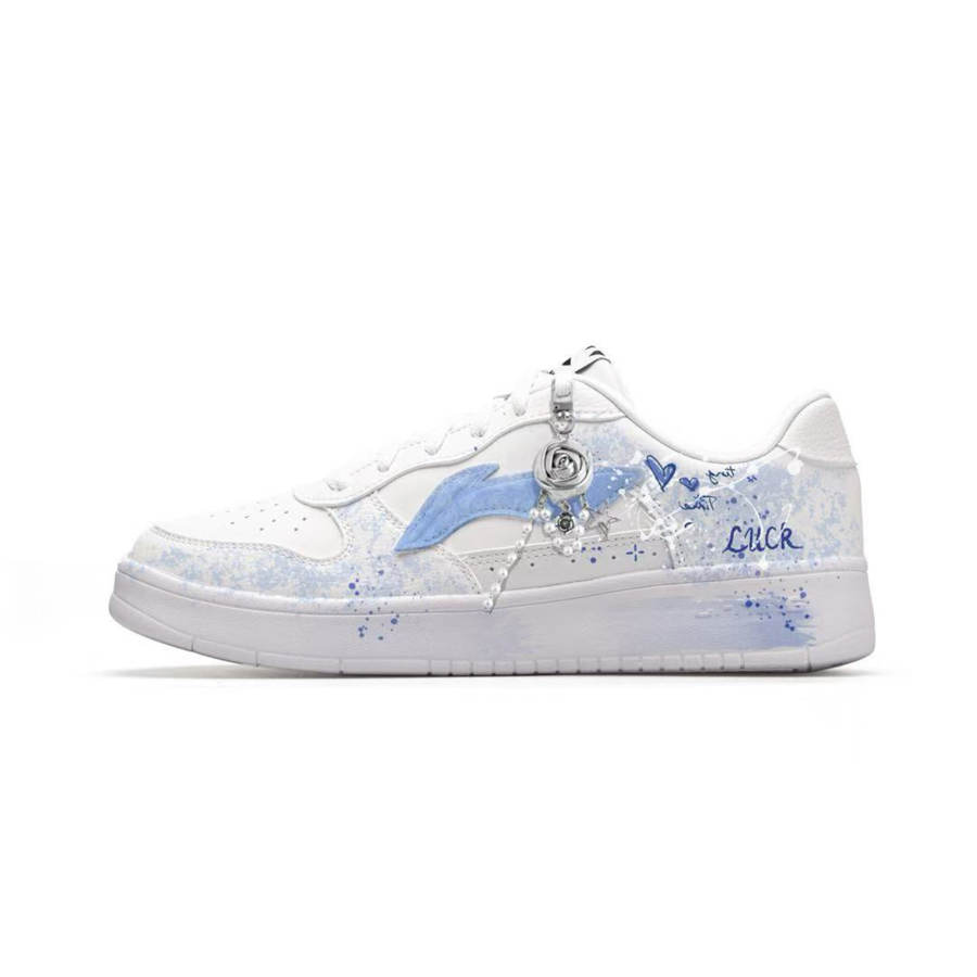 Li-Ning Li Ning Floating Boat Cushioning Abrasion Resistant Cushioning, Wear Resistant Low top Skateboard Shoes Men's