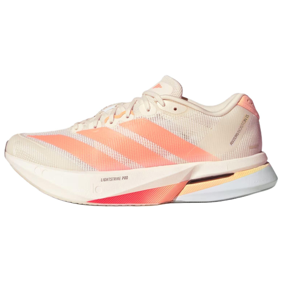 Adidas Adidas Adizero Boston 13 Fabric Running Shoes Women's Beige