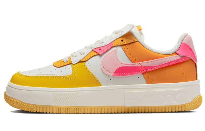 Nike Nike Air Force 1 Fontanka Summit White Yellow Orange Women's