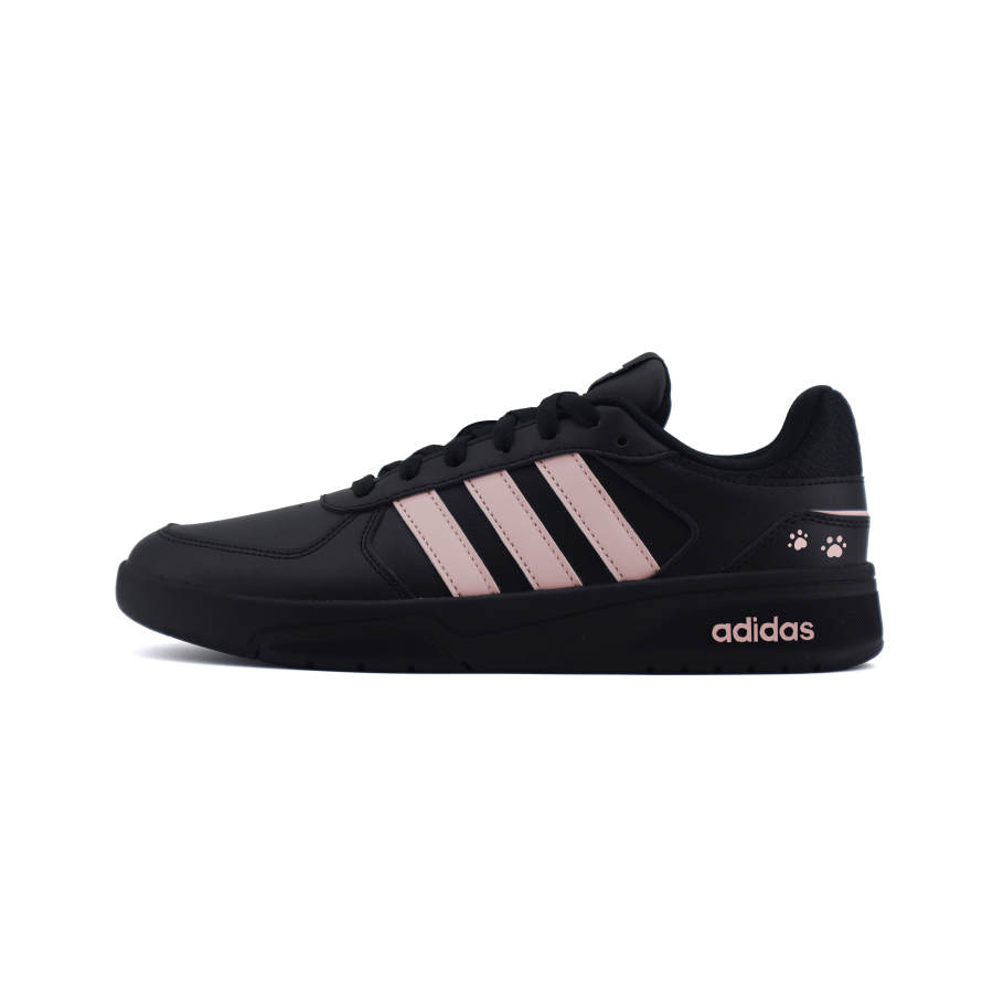 Adidas Neo Courtbeat Urban Chic Style Low top Skateboard Shoes Unisex Black Pink