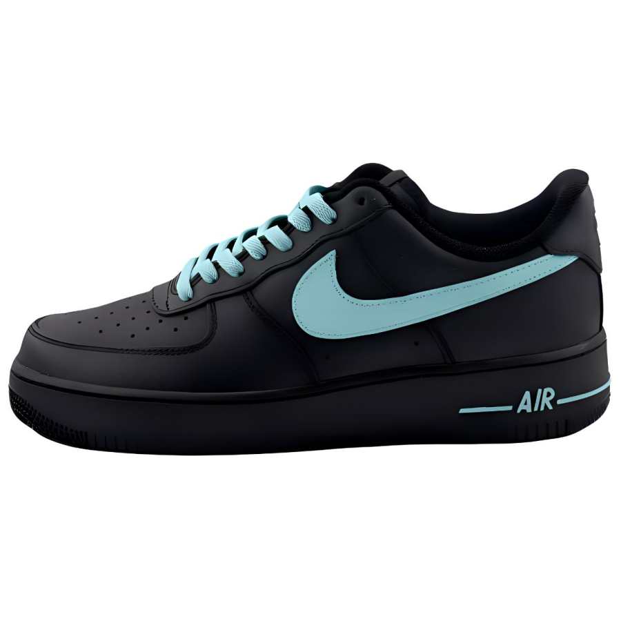 Nike Nike Air Force 1 Zhuo Yu Cushioning Abrasion Resistant Balance Low top Skateboard Shoes Unisex Black