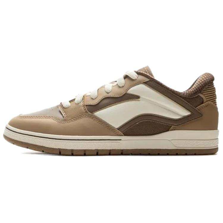 Li-Ning Li Ning Wave PRO Slip Resistant Abrasion Resistant Low top Skateboard Shoes Men's Brown Green