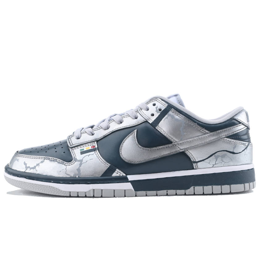 Nike Nike Dunk Pixel Fission Slip Resistant Abrasion Resistant Low top Skateboard Shoes Men's