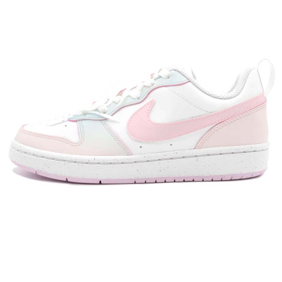Nike Nike Court Borough Slip Resistant Abrasion Resistant Low top Skateboard Shoes GS Pink Blue
