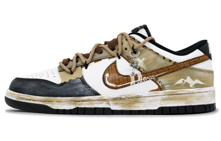 Nike Nike Sand Dune Fossil 313 Manufacturing Slip Resistant, Abrasion Resistant, Lightweight, Breathable Low top