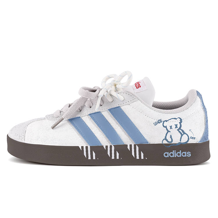Adidas Adidas VL COURT 2.0 Low top Skateboard Shoes Unisex Blue White