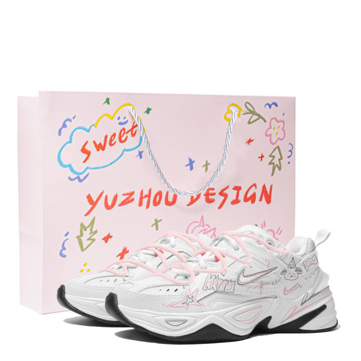 Nike Nike M2K Tekno Wang's Party Shopping Bag Cushioning Height Increasing Cushioning Height Increasing Low top