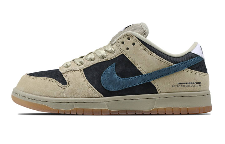 Nike Nike Dunk SB Stream Coverage Abrasion Resistant, Breathable Low top Skateboard Shoes Men's Apricot