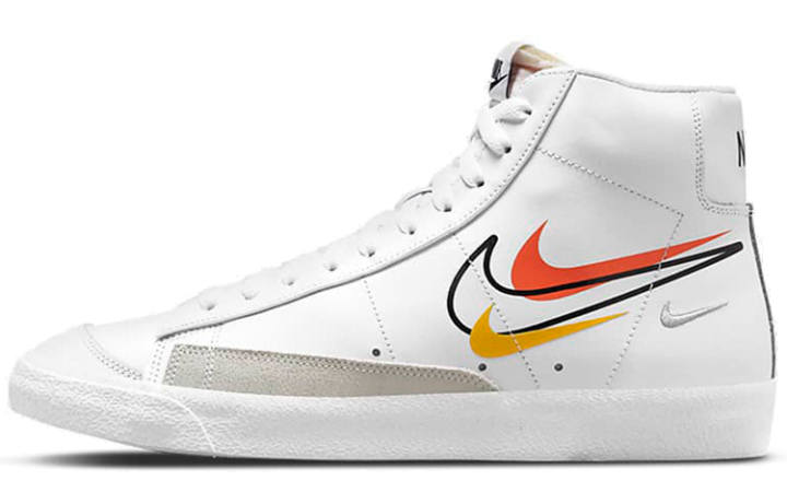 Nike Nike Blazer Mid 77 Multi Swoosh White