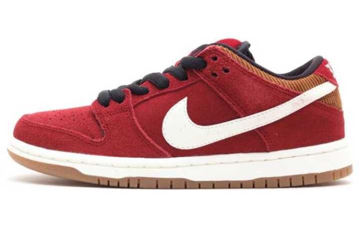 Nike Nike Sb Dunk Low Corduroy Team Red