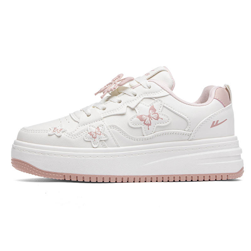 Warrior Cushioning Abrasion Resistant Breathable Balance Height Increasing Support Low top Skateboard Shoes Women's