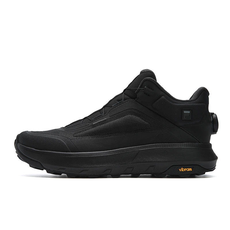 FILA BOA EXPLORER 3 Cushioning Abrasion Resistant Coverage Lightweight Mid top Outdoor Shoes Men's Storm Cloud Gray