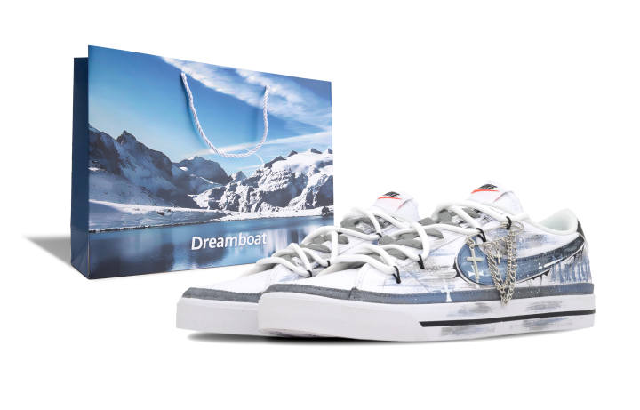 Nike Nike Court Legacy Low top Skateboard Shoes Men's White