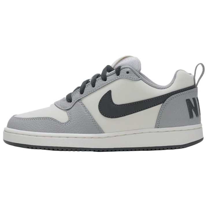 Nike Nike Court Borough Abrasion Resistant Breathable Low top Skateboard Shoes Women's Gray