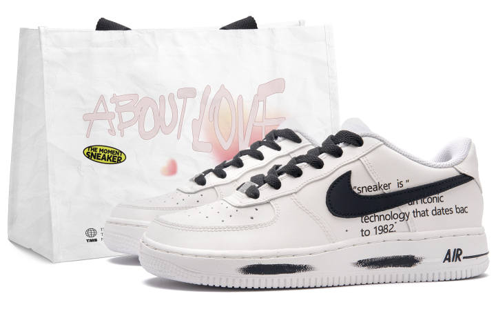 Nike Nike Air Force 1 Cushioning Low top Skateboard Shoes Unisex White