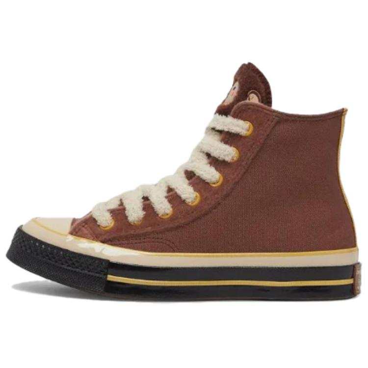 Converse Chuck 70 Abrasion Resistant Abrasion Resistant High top Skateboard Shoes Unisex Brown
