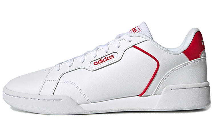 Adidas Neo Roguera Classic Casual Low Tops Skateboarding Shoes White Red Women's