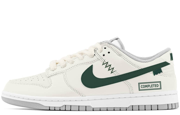 Nike Nike Dunk Height Increasing Low top Skateboard Shoes Women's Ecru