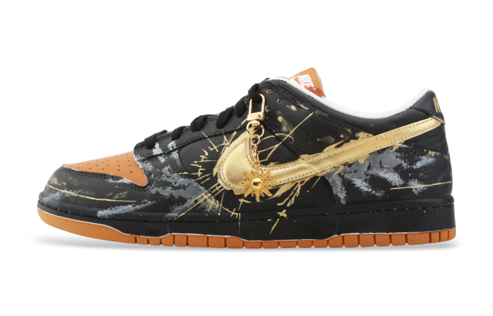 Nike Nike Dunk Icarros Abrasion Resistant Abrasion Resistant Low top Skateboard Shoes Unisex Black