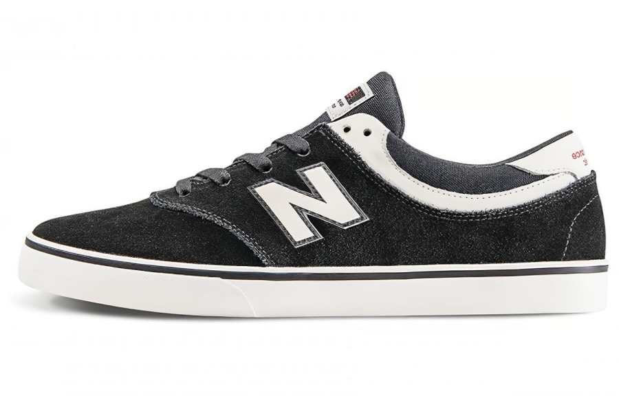 New Balance New Balance NB Quincy 254 Abrasion Resistant, Lightweight, And Breathable Low top Skateboard Shoes Men's Black White