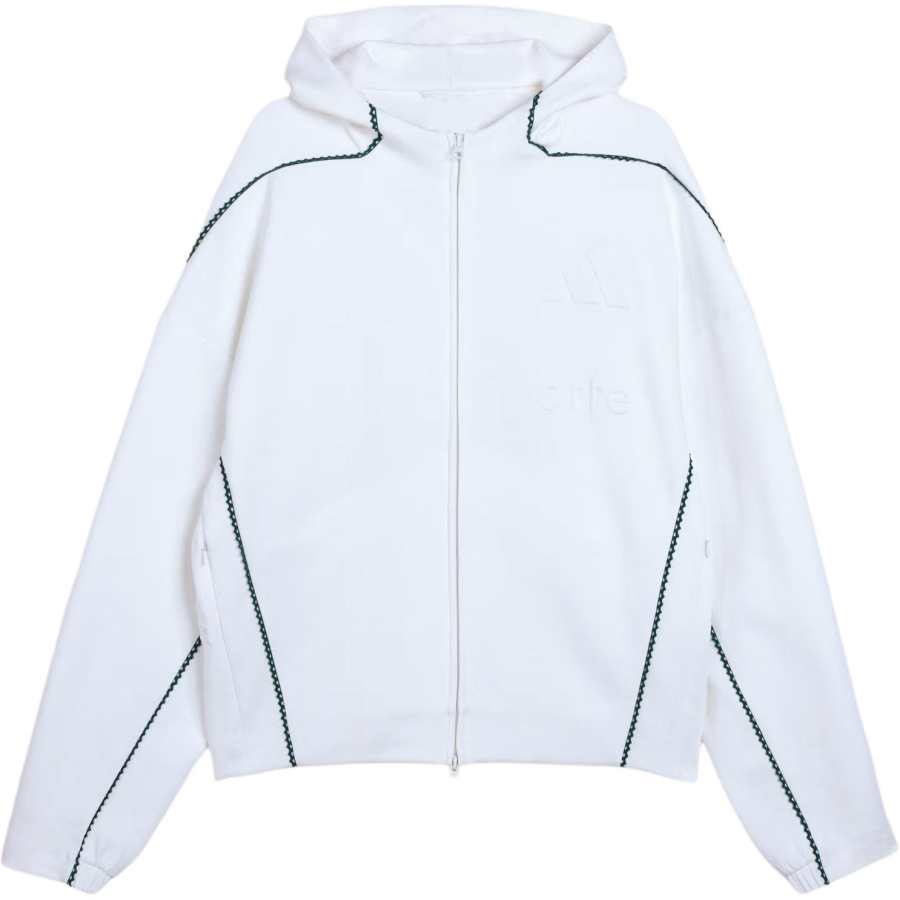 Adidas Adidas x Arte Antwerp zip-up cotton hoodie