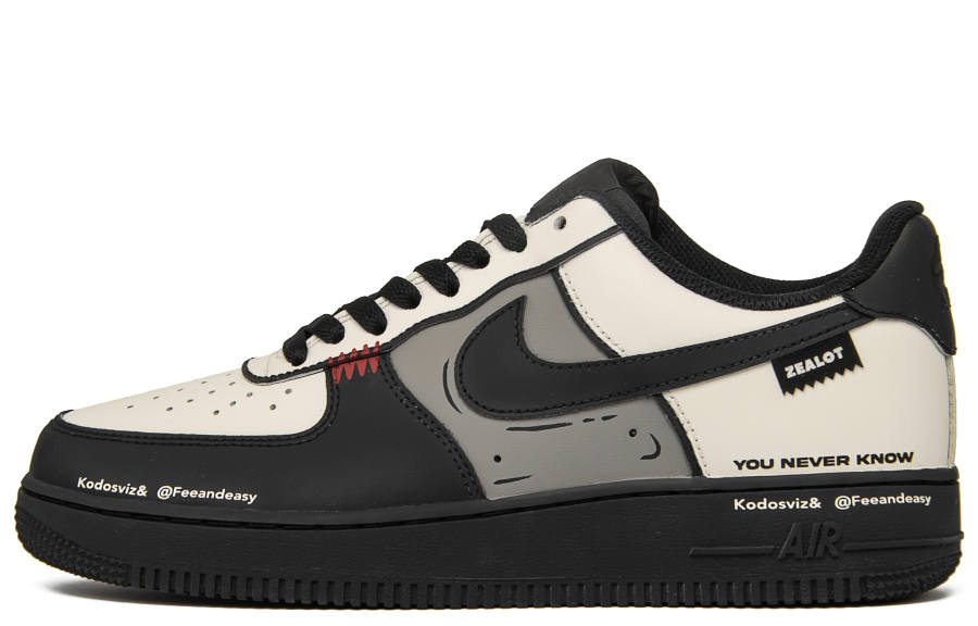 Nike Nike Air Force 1 Wandering Plan Slip Resistant Abrasion Resistant Slip Resistant Abrasion Resistant Low top