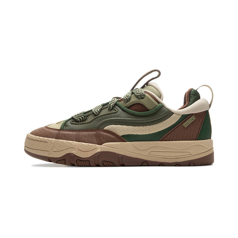 Li-Ning Li Ning CF Tracing, Reputational 4 Low top Skateboard Shoes Unisex Umber Green