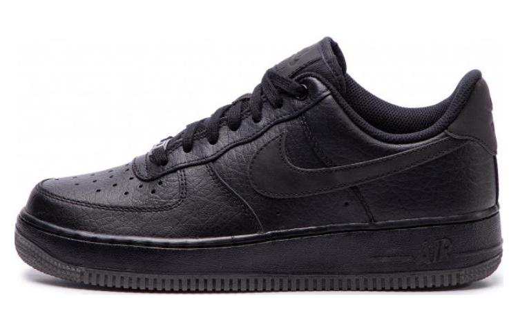 Nike Nike Air Force 1 07 Essential Non slip Lightweight Low top Skateboard Shoes Unisex Black